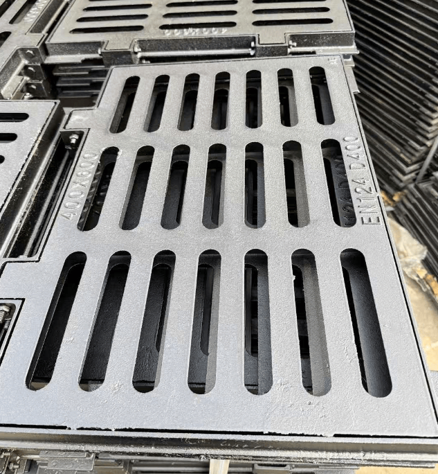 迁西球墨铸铁雨水单篦展示