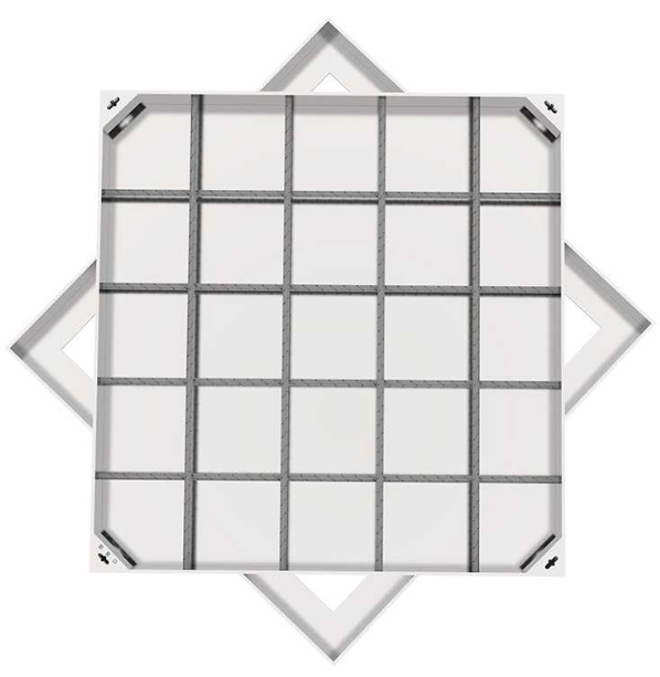 迁西不锈钢方井展示